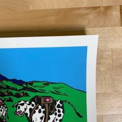 Cows On Vacation - 2021 Jim Pollock Poster Art Print Phish 1/3