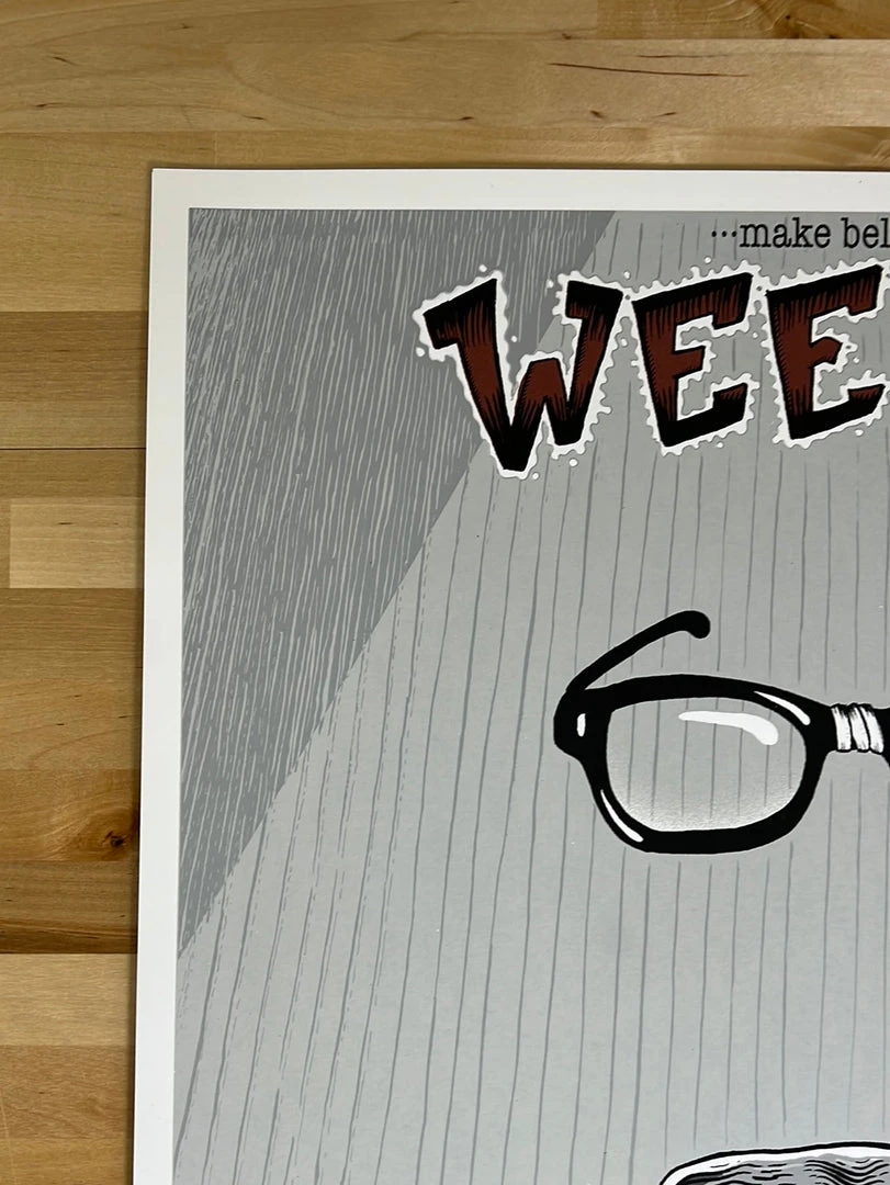 Gig Posters Weezer - 2005 EMEK Poster Santa Barbara Bowl, CA 5 Gig Posters Weezer - 2005 EMEK Poster Santa Barbara Bowl, CA