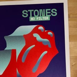 Sold Out Posters Rolling Stones - 2019 Poster No Filter Tour Philadelphia, PA 11 Sold Out Posters Rolling Stones - 2019 Poster No Filter Tour Philadelphia, PA