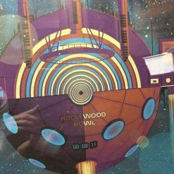 Phish - 2011 DKNG Poster Hollywood CA Hollywood Bowl FRAMED