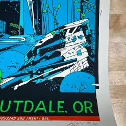 My Morning Jacket - 2021 Tyler Stout Poster Troutdale, OR