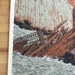 Gig Posters The Wood Brothers - 2014 Neal Williams Poster Winter Tour