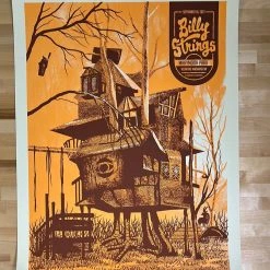 Billy Strings - 2021 Furturtle Show Prints Poster Redmond, WA AP