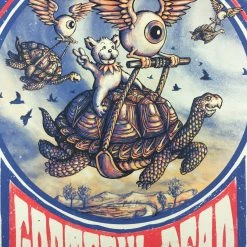 Promised Land Grateful Dead - 2018 Zeb Love Poster Art Print Gig Posters