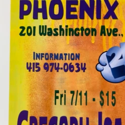 Sold Out Posters Gig Posters MHP 32B Maritime Hall - 1997 Poster Gregory Isaacs, Strictly Roots San Fran 1st