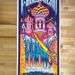 Widespread Panic - 2014 Brad Klausen Poster Lincoln NE, Pinewood Bowl Gig Posters