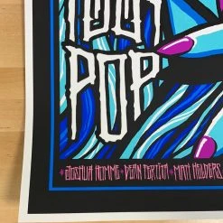 Iggy Pop - 2016 Brad Klausen Poster Philadelphia, PA