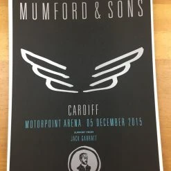 Sold Out Posters Mumford & Sons - 2015 Poster Cardiff, Wales Motorpoint Arena 11 Sold Out Posters Mumford & Sons - 2015 Poster Cardiff, Wales Motorpoint Arena