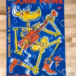 John Prine - 1999 Michael Wertz Poster Fillmore San Fran 1st BGF 391 Gig Posters