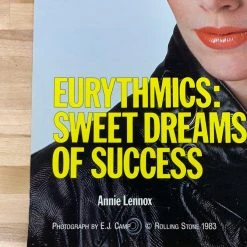 Sold Out Posters Annie Lennox - 1983 Rolling Stone Poster Original Vintage Gig Posters