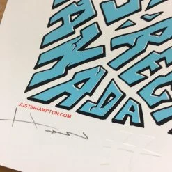 Queens Of The Stone Age - 2008 Justin Hampton Poster Regina, CAN Conexus Art Cen 12 Queens Of The Stone Age - 2008 Justin Hampton Poster Regina, CAN Conexus Art Cen