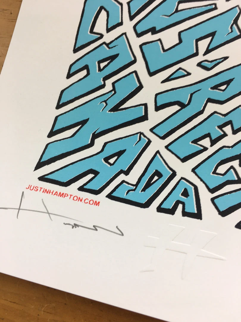 Queens Of The Stone Age - 2008 Justin Hampton Poster Regina, CAN Conexus Art Cen 5 Queens Of The Stone Age - 2008 Justin Hampton Poster Regina, CAN Conexus Art Cen