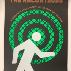 The Raconteurs - 2019 Matthew Jacobson Poster Minneapolis, MN Armory