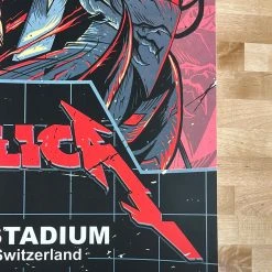 Gig Posters Metallica - 2019 Dayne Henry Jr. Poster Zurich, SUI