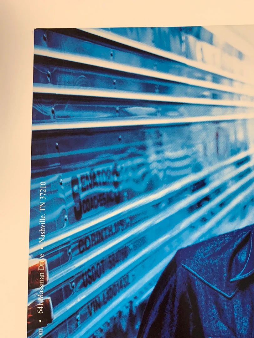 Michael Halsband The Wallflowers - Michael Ward Double Sided Poster Gibson Guitar USA 5 Michael Halsband The Wallflowers - Michael Ward Double Sided Poster Gibson Guitar USA