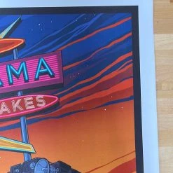 Gig Posters Alabama Shakes - 2015 Vance Kelly Poster Cary, NC Booth Amph