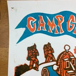 Camp Greensky - 2019 Jim Pollock Poster Wellston, MI Music Festival Gig Posters