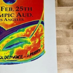 Megadeth - 1995 Matt Getz Poster Los Angeles, CA Del Mar Gig Posters