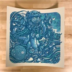 Gig Posters Phish - 2021 Drew Millward Poster LP On LP Waves Ed