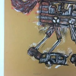 Ramblin - 2009 Dan Grzeca Poster Art Print