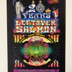 Colorado Leftover Salmon - 2009 - 2010 Rizzi Poster, CO 20th Anniversary
