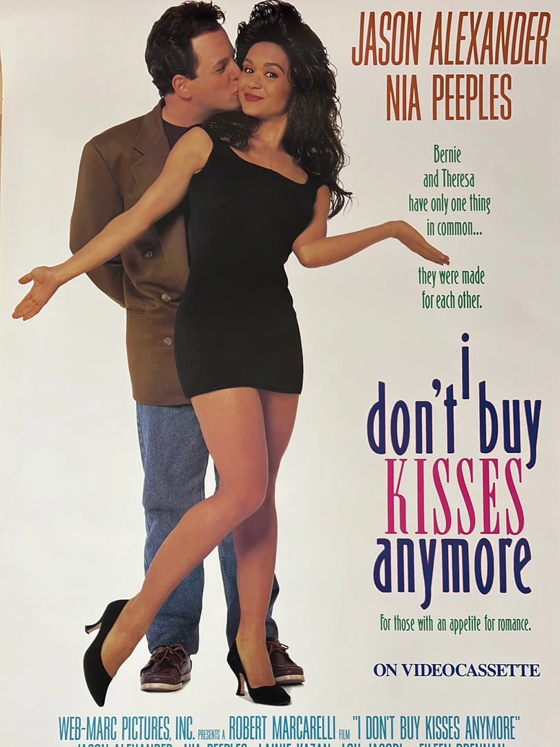 Sold Out Posters I Don't Buy Kisses Anymore - 1991 Video Promo Movie Poster Original Vintage Movie/TV Posters 3 Sold Out Posters I Don't Buy Kisses Anymore - 1991 Video Promo Movie Poster Original Vintage Movie/TV Posters