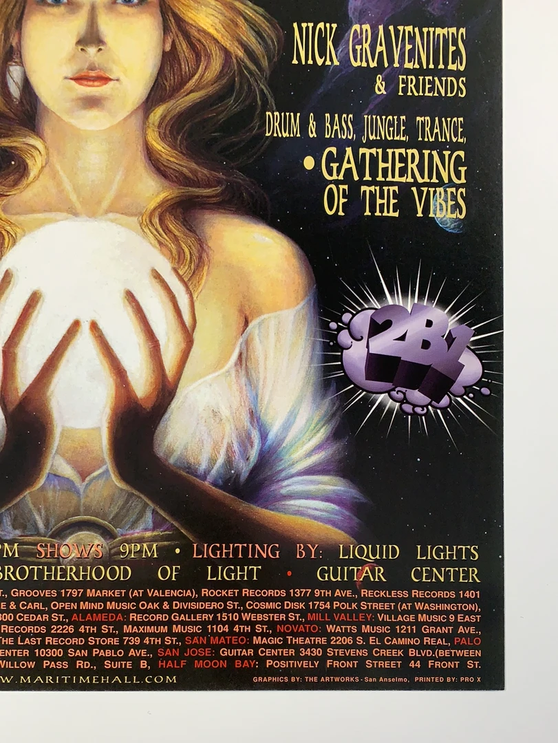 The Artworks MHP 55 New Year's Eve - 1998 Poster Maritime Hall San Fran 1st Gig Posters 7 The Artworks MHP 55 New Year's Eve - 1998 Poster Maritime Hall San Fran 1st Gig Posters