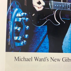 Michael Halsband The Wallflowers - Michael Ward Double Sided Poster Gibson Guitar USA 14 Michael Halsband The Wallflowers - Michael Ward Double Sided Poster Gibson Guitar USA