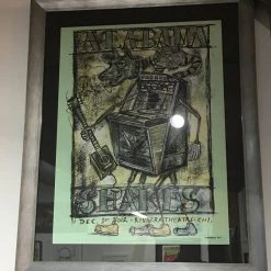 Alabama Shakes - 2012 Dan Grzeca Poster Chicago, IL Riviera Theatre FRAMED 12 Alabama Shakes - 2012 Dan Grzeca Poster Chicago, IL Riviera Theatre FRAMED