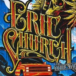 Gig Posters Eric Church - 2022 Maxx242 Poster Green Bay, WI 3/18
