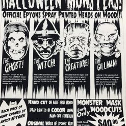 Halloween Monsters - 2017 Epyon5 Poster C2E2 Release Chicago Art Prints