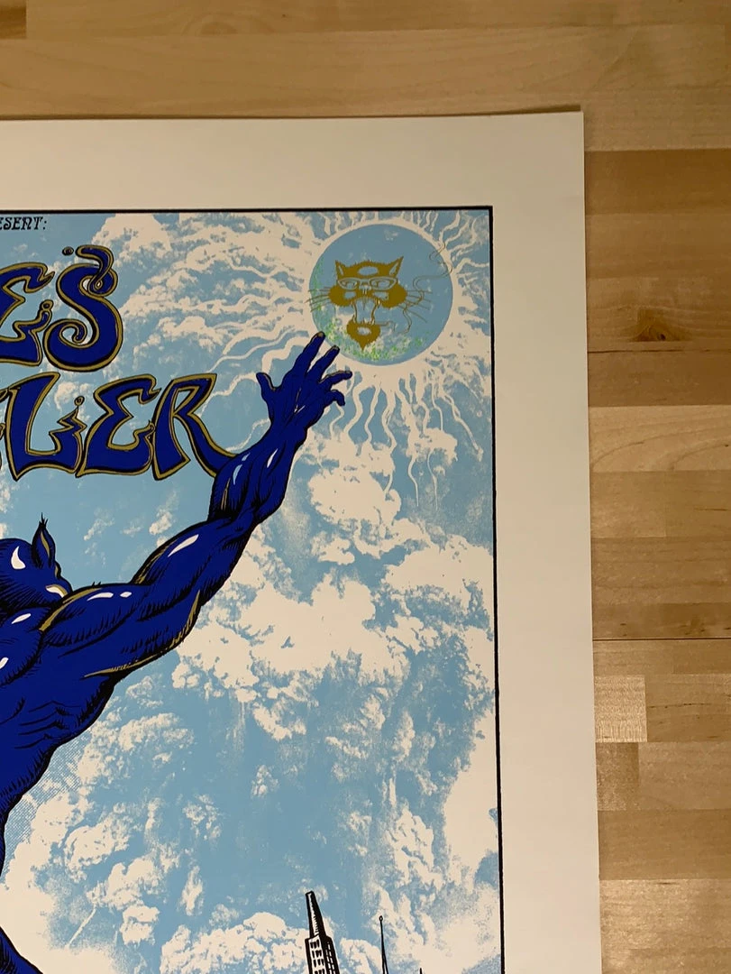 Blues Traveler - 1995 EMEK Poster Los Angeles, CA Wiltern Theatre Gig Posters 6 Blues Traveler - 1995 EMEK Poster Los Angeles, CA Wiltern Theatre Gig Posters