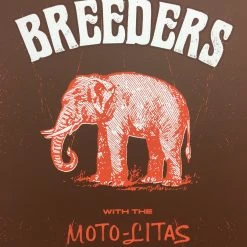Gig Posters The Breeders - 2002 Methane Studios Poster Atlanta, GA Echo Lounge