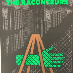 The Raconteurs - 2019 Matthew Jacobson Poster Detroit, MI 7/12 Masonic