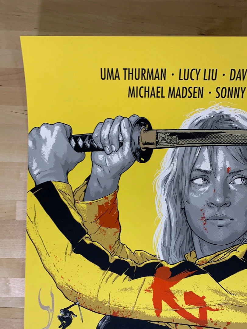 A Roaring Rampage Of Revenge! - 2021 Joshua Budich Poster Kill Bill Movie/TV Posters 5 A Roaring Rampage Of Revenge! - 2021 Joshua Budich Poster Kill Bill Movie/TV Posters