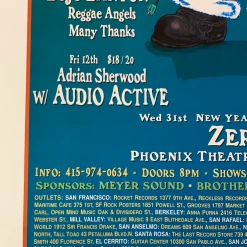 Kathie Hughston Gig Posters MHP 41 George Clinton - 1997 Poster Maritime Hall San Fran 1st