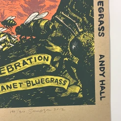 Yonder Mountain String Band - 2012 John Sampson Poster Lyons, CO