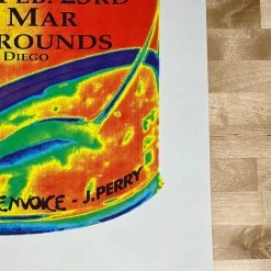 Megadeth - 1995 Matt Getz Poster San Diego, CA Del Mar Gig Posters