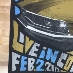 Umphrey's McGee - 2013 Nate Duval Poster Detroit, MI The Fillmore Gig Posters