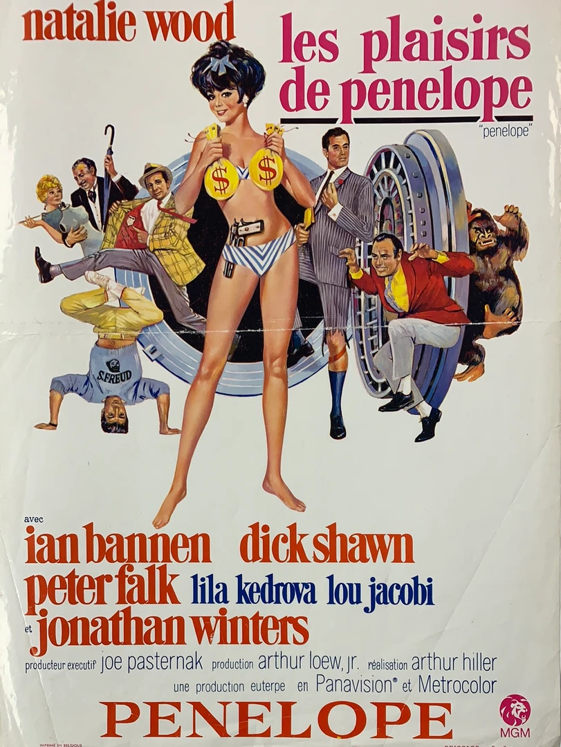 Sold Out Posters Penelope - 1966 Natalie Wood Original Movie Poster Cinema Print Movie/TV Posters 3 Sold Out Posters Penelope - 1966 Natalie Wood Original Movie Poster Cinema Print Movie/TV Posters