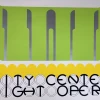 Art Prints City Center Light Opera - 1968 Gerald Laing Art Print Poster Original Vintage