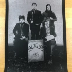 The Raconteurs - 2008 Rob Jones Poster Black Light, Stamps, Jack White Gig Posters