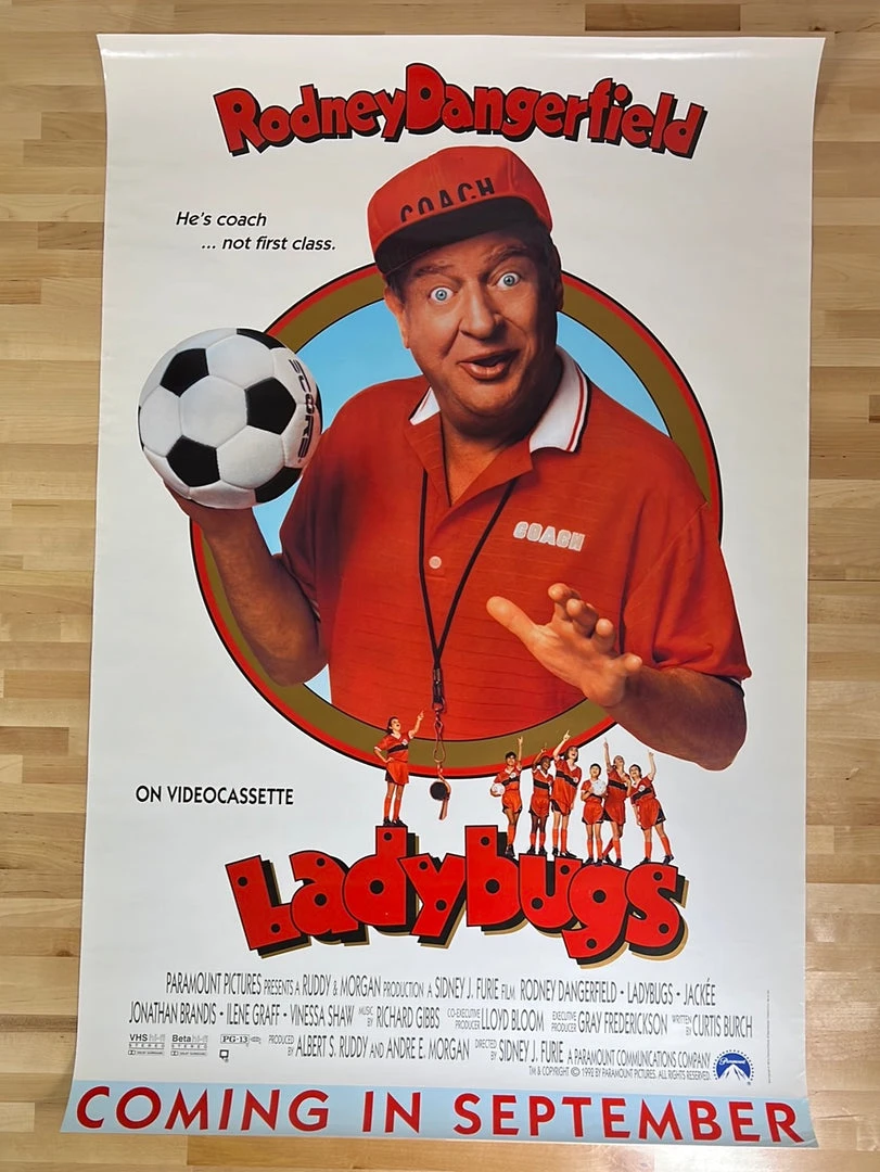 Sold Out Posters Ladybugs - 1992 Video Promo Movie Poster Original Vintage Rodney Dangerfield Movie/TV Posters 4 Sold Out Posters Ladybugs - 1992 Video Promo Movie Poster Original Vintage Rodney Dangerfield Movie/TV Posters