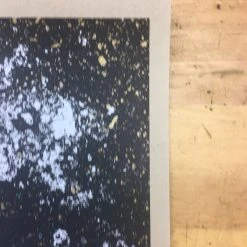 Winter Hearts - 2009 Jacob Bannon Art Print Gold Variant