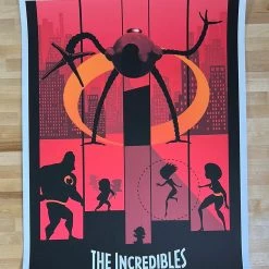 The Incredibles - 2021 Raid71 Poster Movie Print