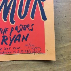 Andrew Bird - 2005 Jay Ryan Poster Multiple Venue Tour Gig Posters