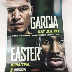 Sold Out Posters Boxing - 2018 Poster Garcia Vs. Easter Jr