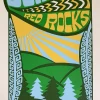 Yonder Mountain String Band - 2008 Tripp Poster Red Rocks Morrison, CO