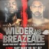 Sold Out Posters Boxing - 2019 Poster Wilder Vs Breazeale
