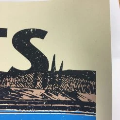 Cults - 2014 Xray Poster Santa Monica, CA Santa Monica Pier Gig Posters